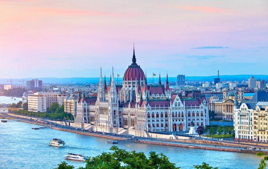 Parliament building in Budapest